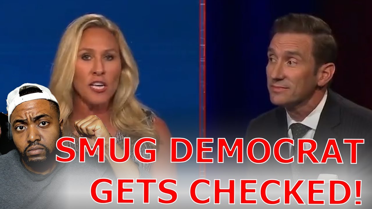Marjorie Taylor Greene Puts SMUG Democrat Moderator & Grifter In Their Place During Heated Debate