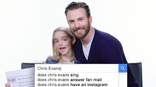 Chris Evans Answers the Web