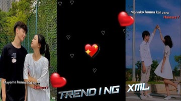 New Tiktok Trending Xml Tutorial | Ajambari laula pirati xml trend || viral video edit