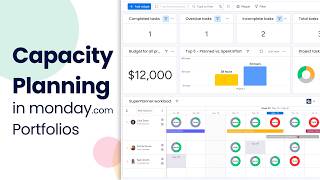 Manage Resource Capacity in your monday.com Portfolio