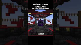 AesirMC Towny Kasaları:     #minecraft  #reklam  @AesirMC