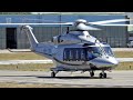 Luxurious AgustaWestland AW139 Lions Air HB-ZQK full landing at Cannes airport | helicopter