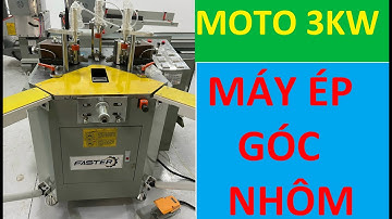 Máy ép góc nhôm Xingfa hãng Faster thân bệ khủng cao cấp || Máy bấm góc xingfa | Faster 098.6265.339