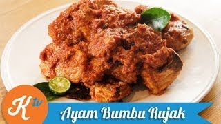 Masakan Ayam Bumbu Rujak ini Sungguh  Mantul !. 