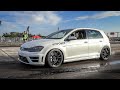 740HP VW Golf 7R With RS3 Engine & TTE700 Turbocharger Launch Control Acceleration @ RACE1000