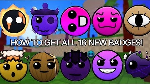 How to get all 16 new badges + showcase in find the geometry dash difficulties (363)