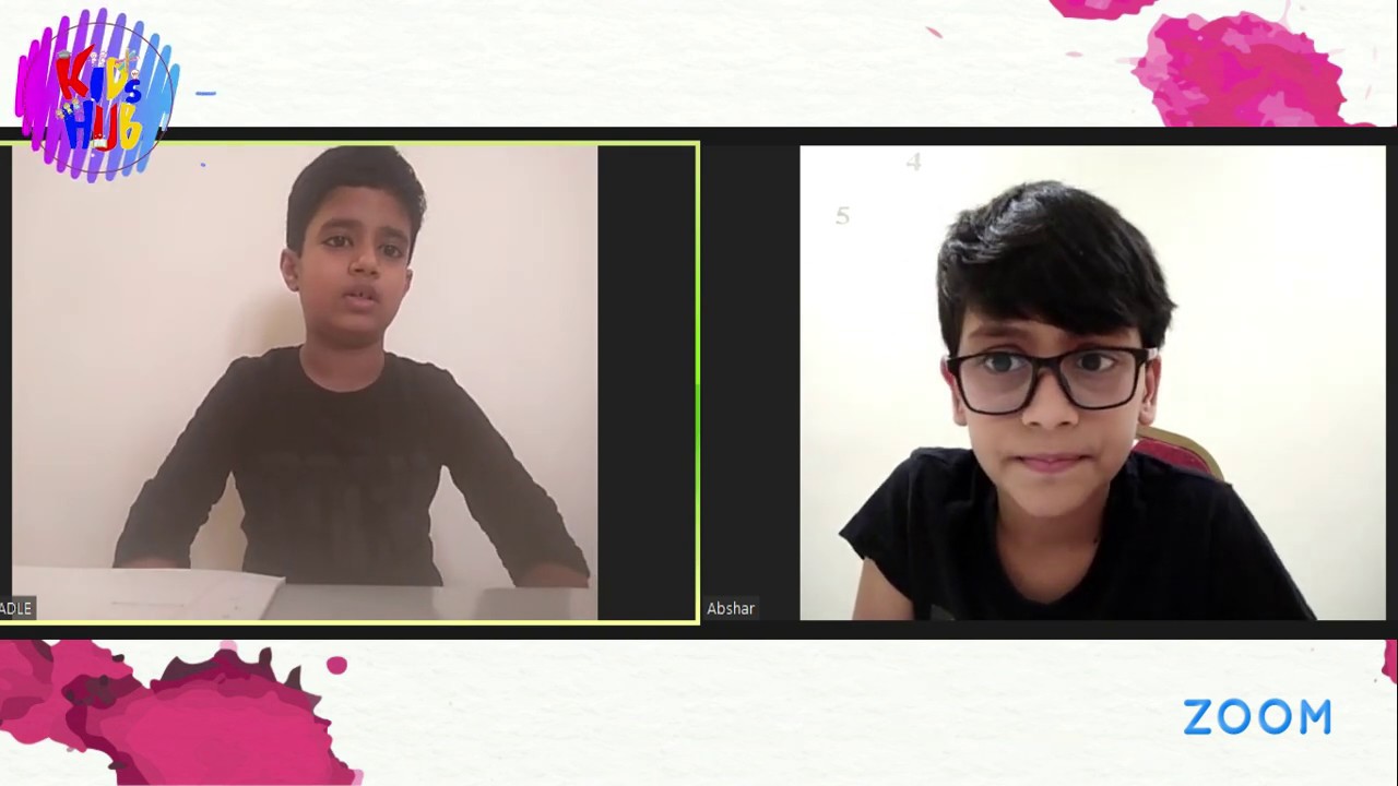 Kids fun time I Playing scrambled words online I Playing in zoom for
