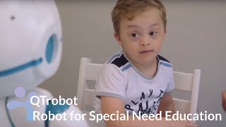 QTrobot- Expressive robot helping children with autism learning social skills
