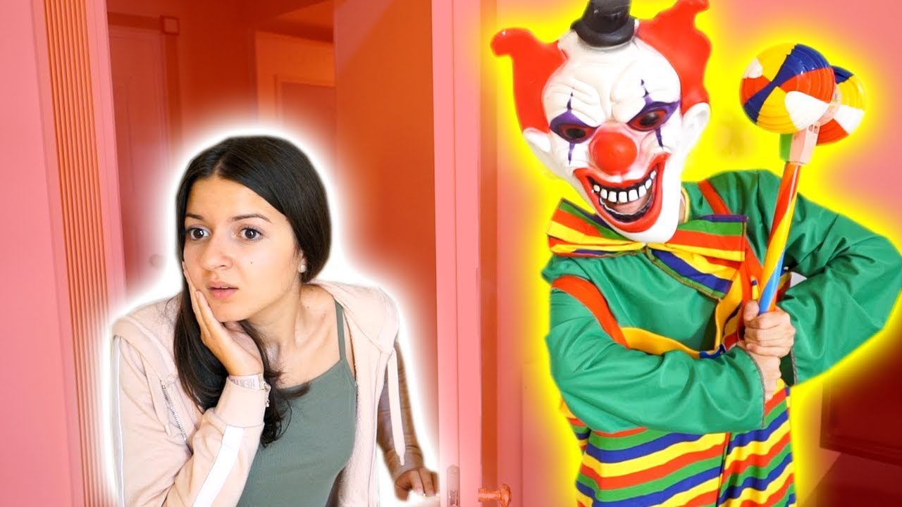 sofì e luì princesa SCARY CLOWN PRANK!