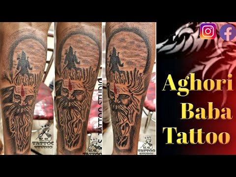 Aghori Baba Tattoo K S Tattoo Studio ⭐ Sudip Tattoo Artist ❤️ Sudip Das - YouTube