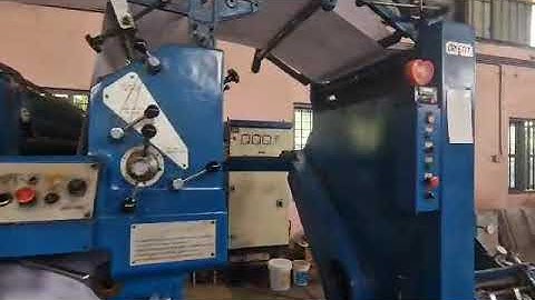 Orient Super Web offset printing press. 2 Colour 35,000cph