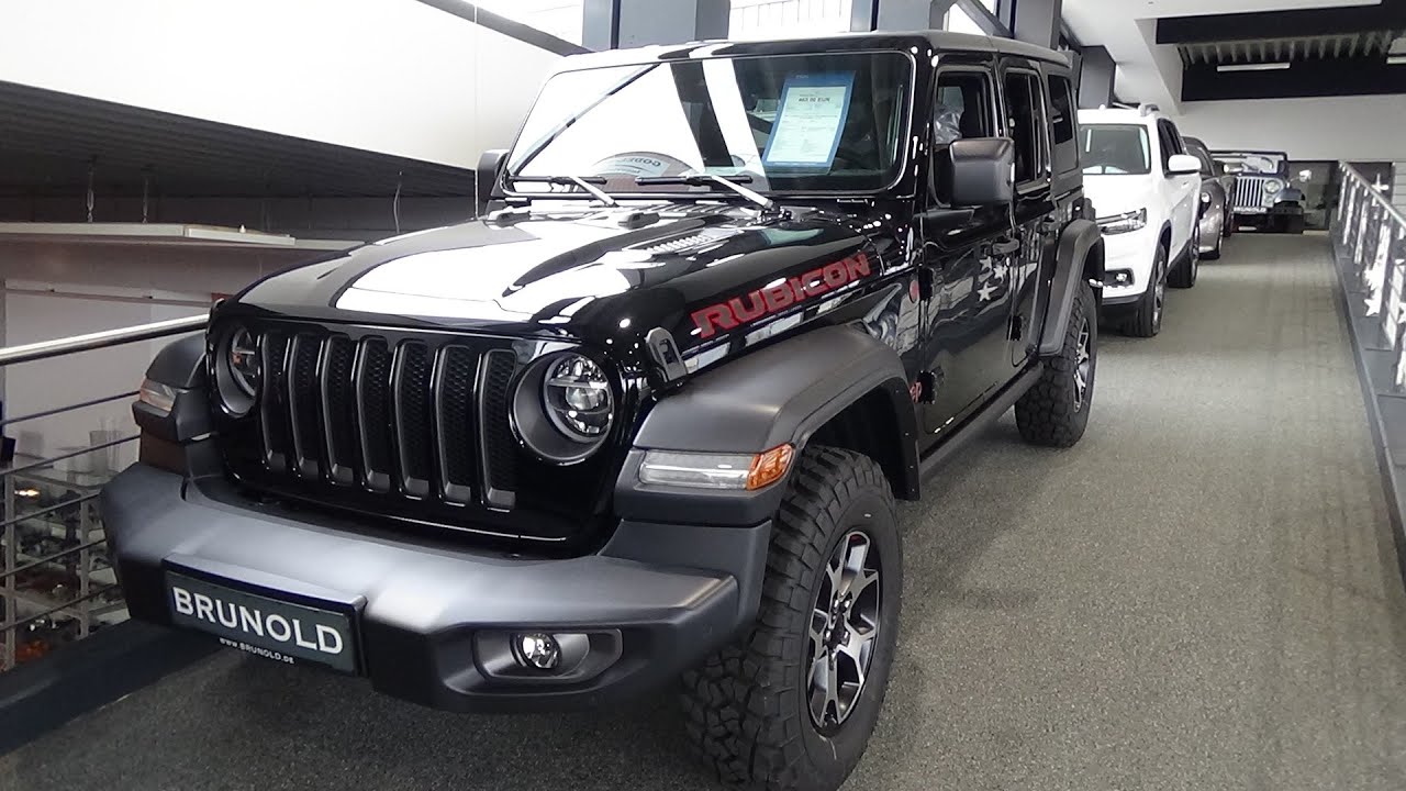 2020 Jeep Wrangler Unlimited Rubicon 2.2 CRDi 200 - Exterior + Int. - Brunold Automobile Stuttgart