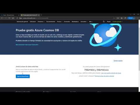 Video: ¿Qué es la cuenta de azure cosmos DB?