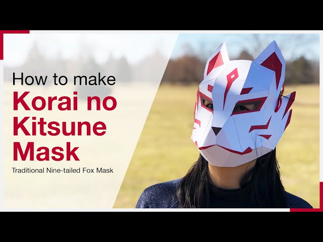 Korai no Kitsune Full Face Mask