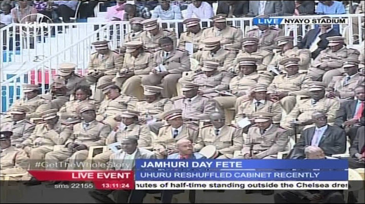 Deputy President William Ruto's speech during 2015 Jamhuru Day