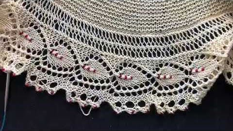 All About Adding Beads to Your Knitting.