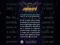 #Consejo #Semanal del #Tarot #horoscopo #cancer Lectura general, si resuena contigo tóma el consejo.
