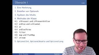 Java - Ein Überblick über Optional (Optionals Teil 1/7)