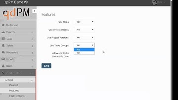 qdPM Configuration General