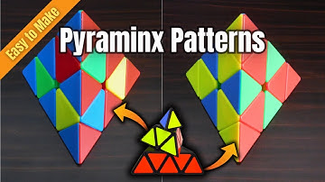 TOP 6 Patterns on PYRAMINX *TUTORIAL*