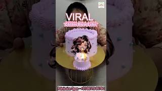 Viral Glitter Blow Out Cake