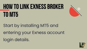 Link Exness To Mt4, Mt5