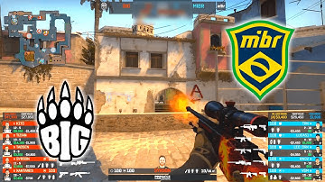 BIG vs MIBR - Flashpoint 2 - MIRAGE Highlights
