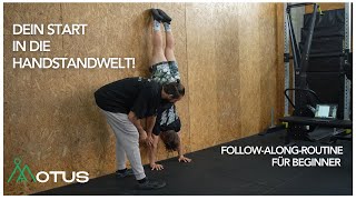 „Dein Start in die Handstand-Welt – Follow-Along-Routine für Beginner“