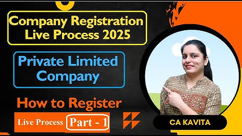 MCA V3 Portal Company Incorporation Process | How To Register Company In India 2025 | Part -1