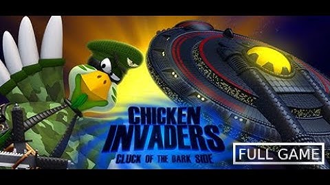 Chicken Invaders 5: Cluck of the Dark Side Full Gameplay Walkthrough / No Commentary 4K 60FPS