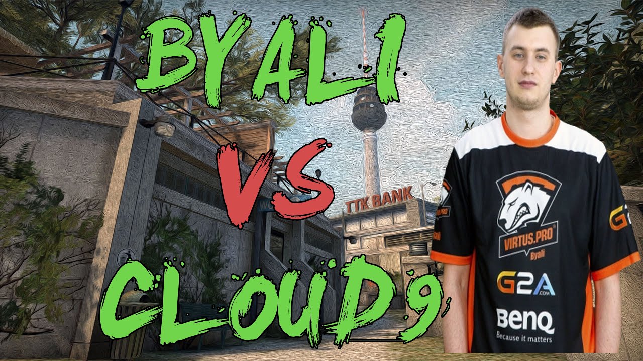 CSGO: POV Virtus Pro byali vs Cloud9 (31/20) overpass @ Gfinity 2015 ...