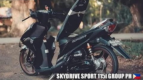 SUZUKI SKYDRIVE SPORT 115 Fi PH 🇵🇭 | AM Moto