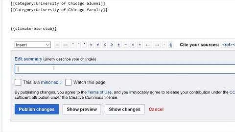 Making My First Wikipedia Edit | Editing