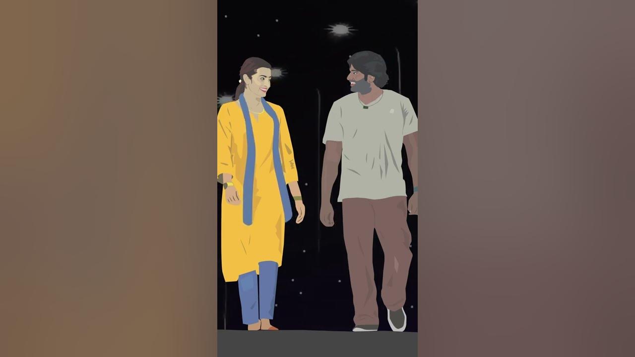 Kaathalae Kaathalae Song animation | Vijay Sethupathi, Trisha | Govind Vasantha Prem Kumar 96 Songs