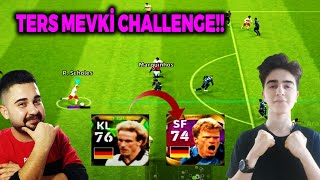 TOLGA İLE TERS MEVKİ CHALLENGE!! BİNGO CEZALI MAÇ!! EFOOTBALL 2023 MOBILE