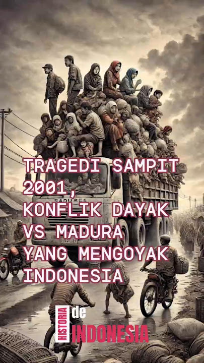 Tragedi Sampit 2001, Konflik Dayak vs Madura yang Mengoyak Indonesia