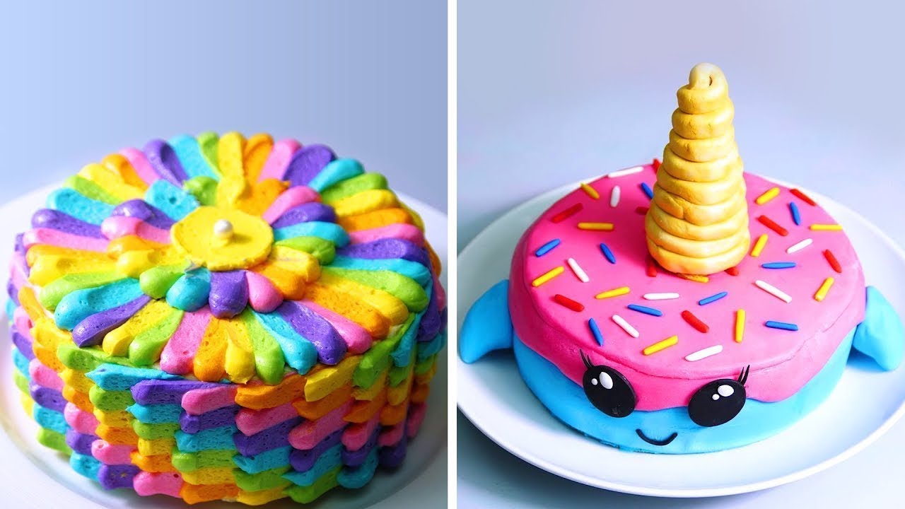 ⁣ฟินปาก | สูตรขนมยูนิคอร์น - สำหรับคนชอบสายรุ้ง และยูนิคอร์น | Easy Unicorn Dessert Ideas