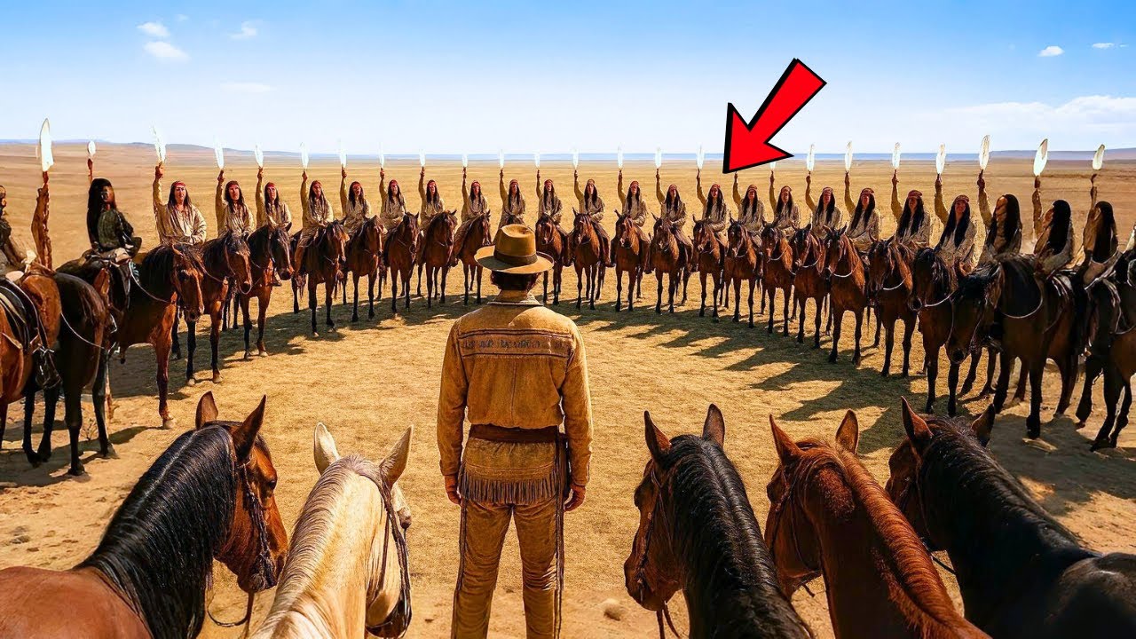 Cowboy gab sein einziges Pferd einer Apachenfrau – am nächsten Tag klopften 70 Krieger an seine Tür