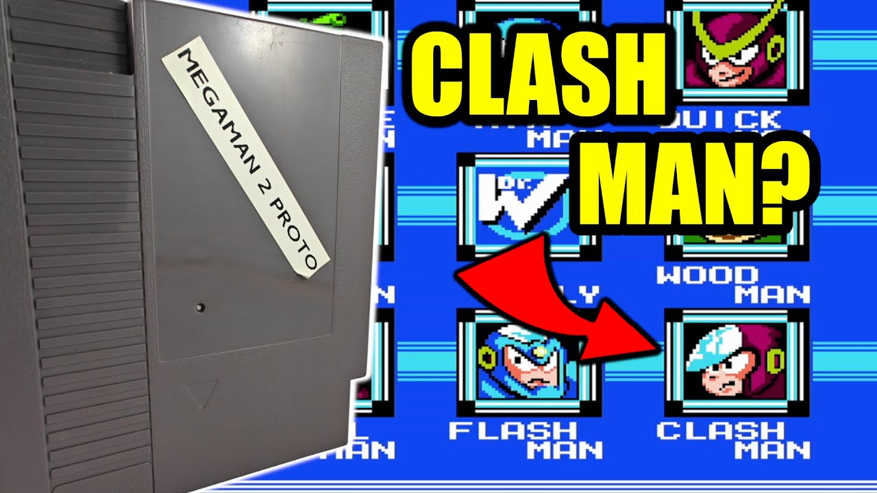 The "Clashman" Build: Documenting a 1-of-1 Mega Man 2 Prototype - YouTube