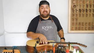 How to Restring an Acoustic Guitar| Kyser Musical Products screenshot 5