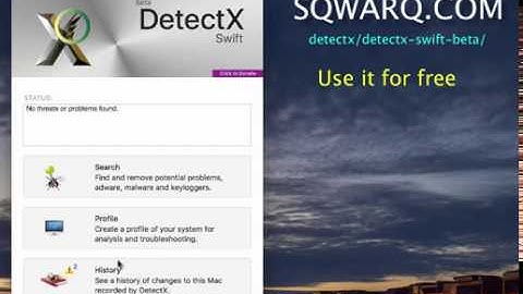 DetectX Swift History