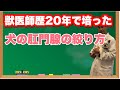 犬の肛門腺絞り方(獣医師歴20年で培った肛門腺を出しやすくする裏技あり)