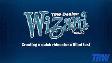 Creating a Rhinestone Filled Text