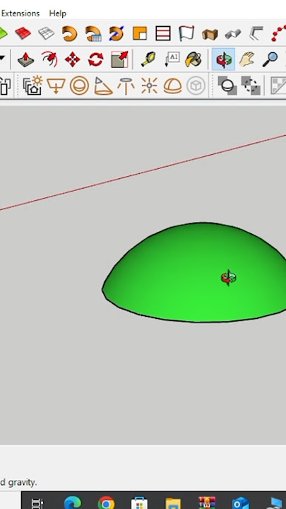 Masjid Dome Trick In Sketchup #sketchup #sketchuptutorial #architecture