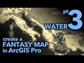 Tolkien Style Maps in a GIS: part 3, Water