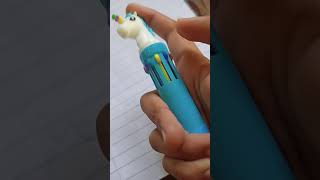 unicorn 🦄 10 colour pen