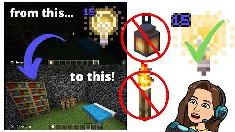 How to GET and USE the LIGHT BLOCK in Minecraft!
