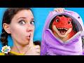 SNEAKING My BABY DINOSAUR Into School!
