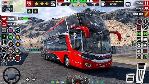 Real Coach Bus Simulator 3D - Bus City Games 2025 - Bus Game Andriod Gameplay