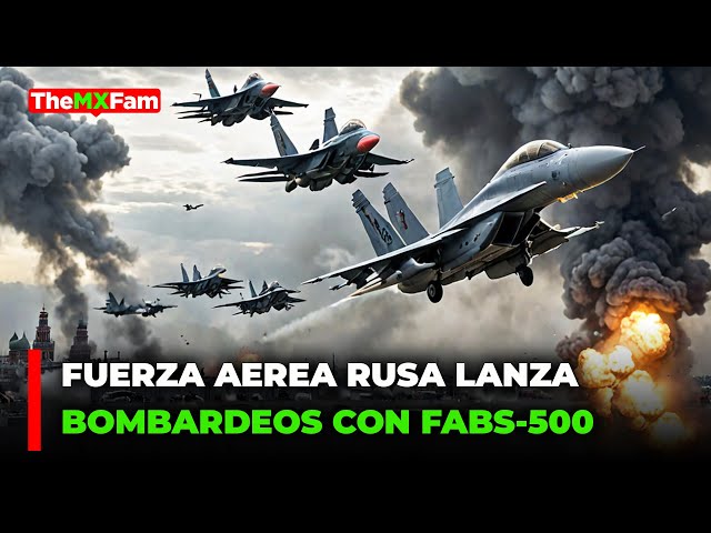 BOMBARDEO MASIVO SOBRE UCRANIA: RUSIA LANZA SUS TEMIBLES FAB-500 | TheMXFam class=